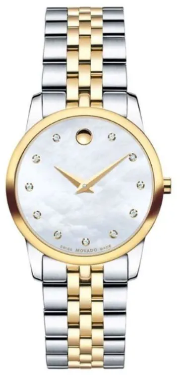 Movado Museum 28mm Stainless steel Mother-of-pearl