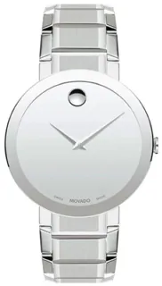 Movado Sapphire 0607178 Stainless steel White