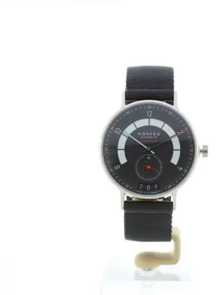 NOMOS Autobahn 1302 41mm Stainless steel Blue