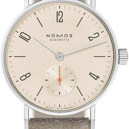 NOMOS Tangente 33 150 33mm Stainless steel Champagne