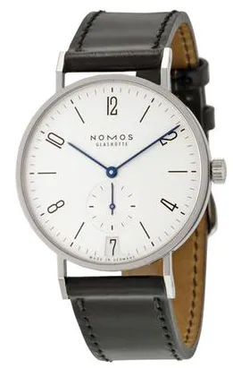 NOMOS Tangente 38 Datum 130 37.5mm Stainless steel White