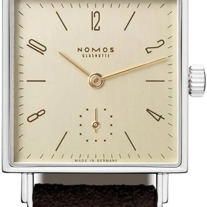 NOMOS Tetra 27 472 27.5mm Stainless steel Gold