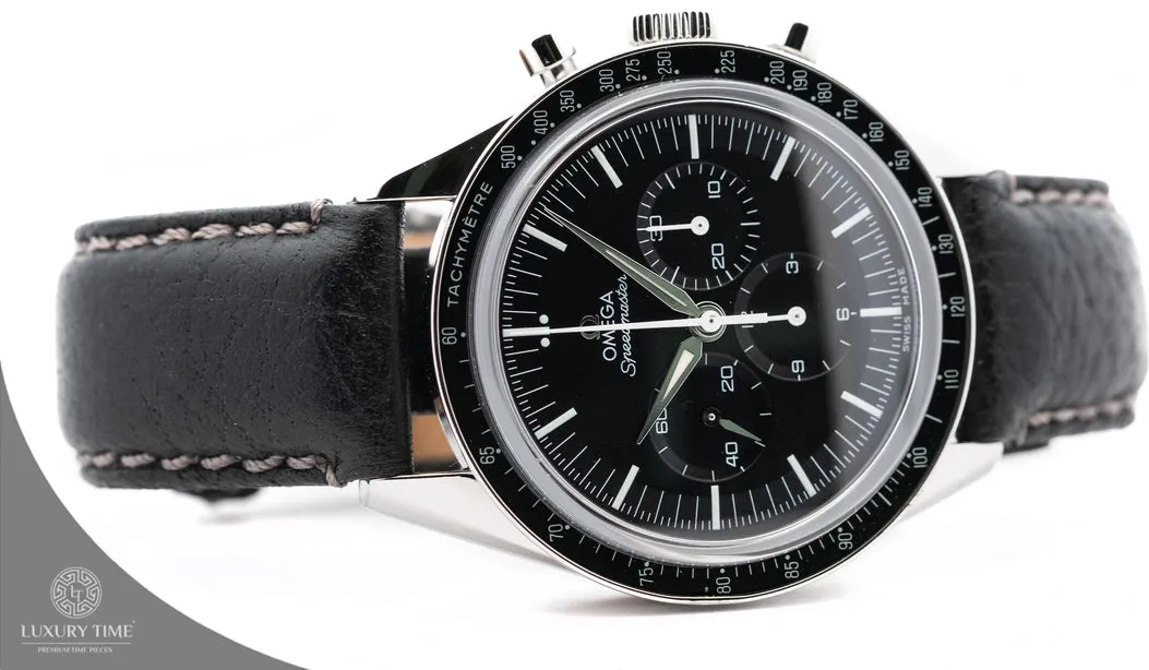 Omega Speedmaster 39.5mm Stainless steel Black 4