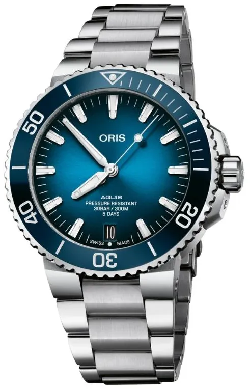 Oris Aquis 01 400 7763 4135-07 8 24 09PEB 43mm Stainless steel Blue