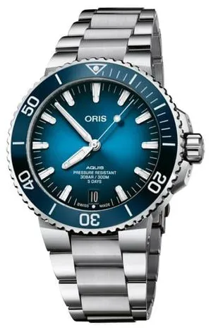 Oris Aquis 01 400 7763 4135-07 8 24 09PEB 43.5mm Stainless steel Blue