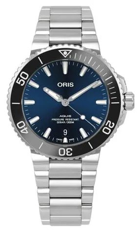 Oris Aquis 01 733 7732 4135-07 8 21 05PEB 39.5mm Stainless steel Blue