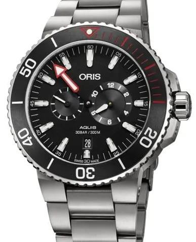 Oris Regulateur "Der Meistertaucher" 01 749 7734 7154-Set Black