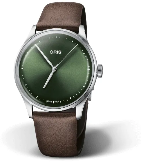 Oris Artelier 01 733 7762 4057-07 5 20 70FC 38mm Stainless steel Green