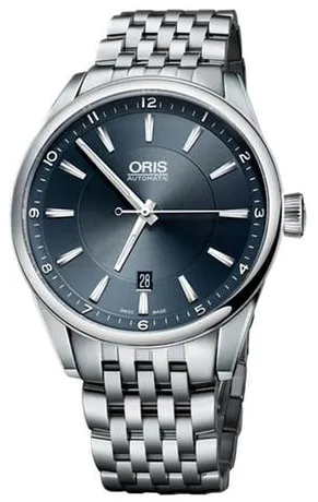 Oris Artix Date 01 733 7642 4035-07 8 21 80 42mm Stainless steel Blue