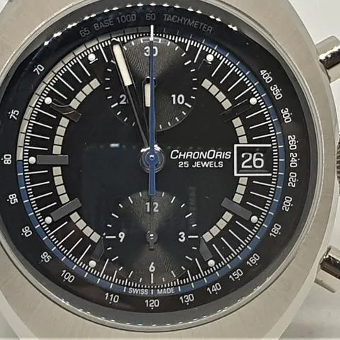 Oris Chronoris 01 673 7739 4084 40mm Stainless steel Black