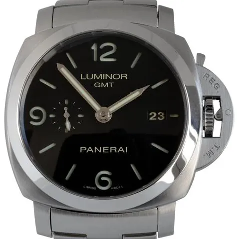 Panerai Luminor 1950 3 Days GMT Automa PAM 00329 44mm Stainless steel Black 12