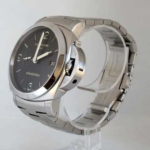 Panerai Luminor 1950 3 Days GMT Automa PAM 00329 44mm Stainless steel Black 10