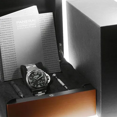 Panerai Luminor 1950 3 Days GMT Power  PAM 00347 45mm Stainless steel Black 6