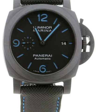 Panerai Luminor GMT Automatic PAM 01661 44mm Carbon fiber Black