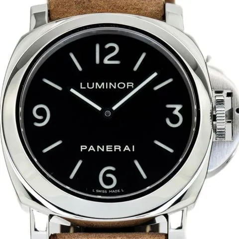 Panerai Luminor Base PAM 00112 44mm Stainless steel Black