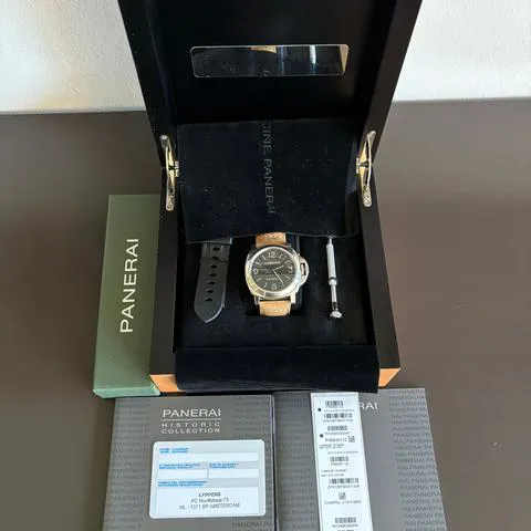 Panerai Luminor Base PAM 00112 44mm Stainless steel Black 4