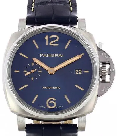 Panerai Luminor Due PAM 00927 42mm Titanium Blue