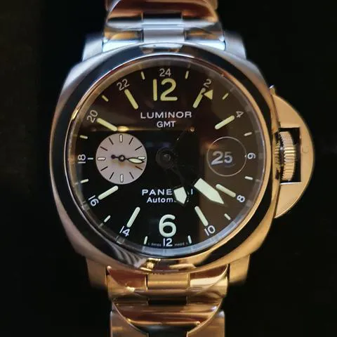 Panerai Luminor GMT Automatic PAM 00161 44mm Titanium Black