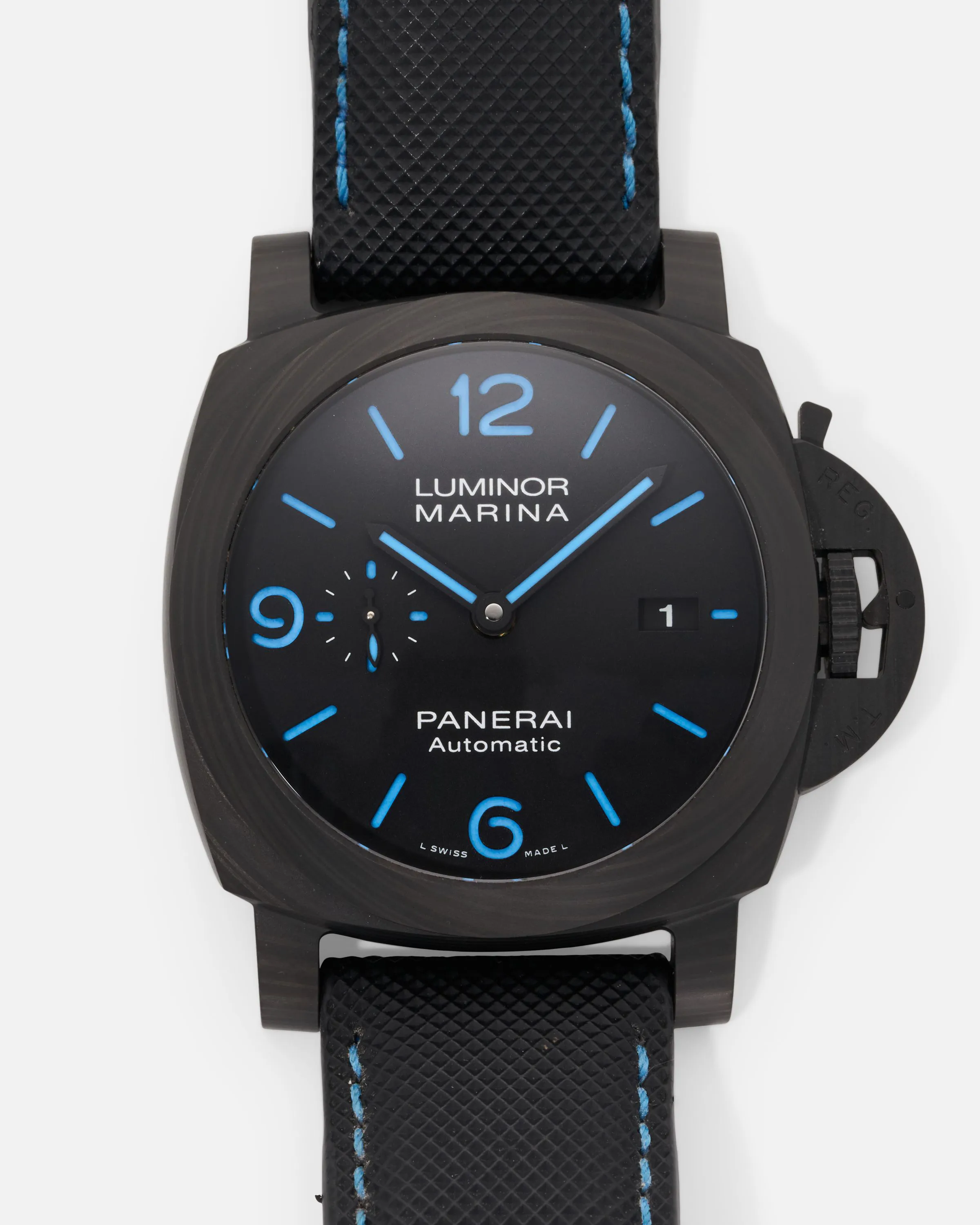 Panerai Luminor GMT Automatic PAM 01661 44mm Carbon fiber Black