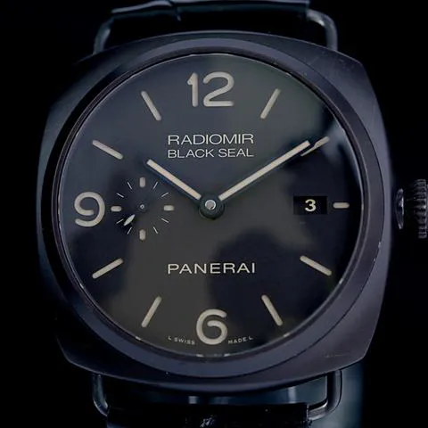 Panerai Radiomir Black Seal 3 Days Aut PAM 00505 45mm Ceramic Brown 12