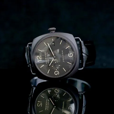 Panerai Radiomir Black Seal 3 Days Aut PAM 00505 45mm Ceramic Brown 7