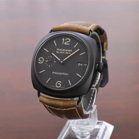 Panerai Radiomir Black Seal 3 Days Aut PAM 00505 45mm Ceramic Brown