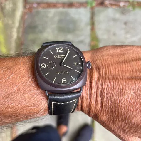 Panerai Radiomir Black Seal 3 Days Aut PAM 00505 45mm Ceramic Brown 7