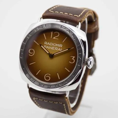 Panerai Radiomir PAM 00687 47mm Stainless steel Brown 1