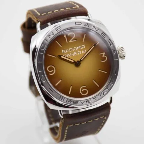 Panerai Radiomir PAM 00687 47mm Stainless steel Brown 5