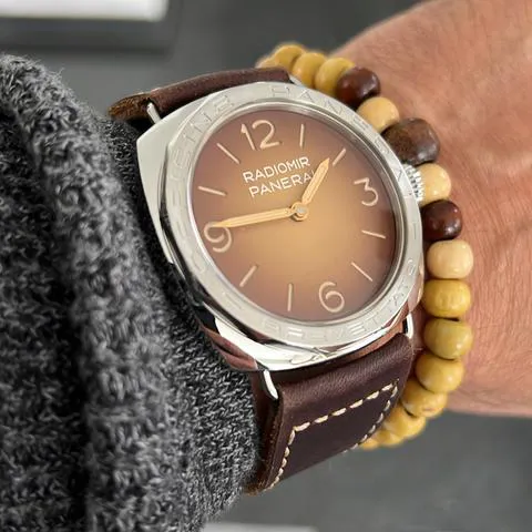 Panerai Radiomir PAM 00687 47mm Stainless steel Brown 11