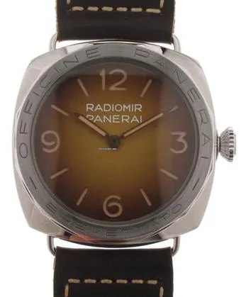 Panerai Radiomir PAM 00687 47mm Stainless steel Brown