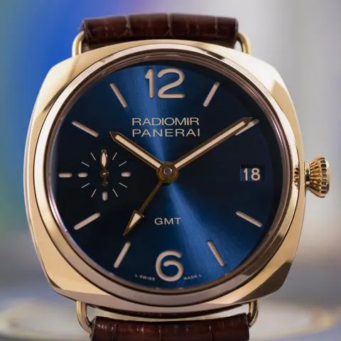 Panerai Special Editions PAM 00598 47mm Red gold Blue