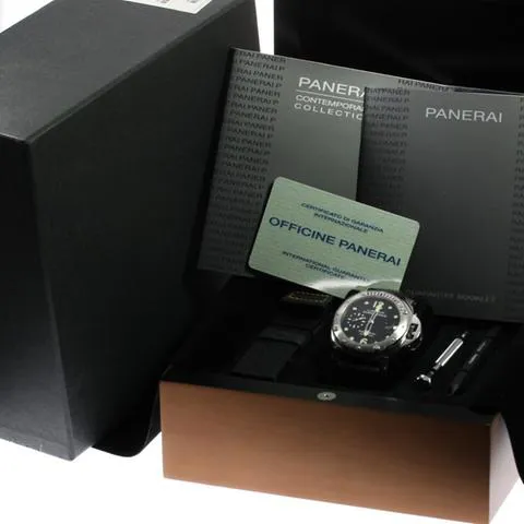 Panerai Submersible PAM 00024 44mm Stainless steel Black 2