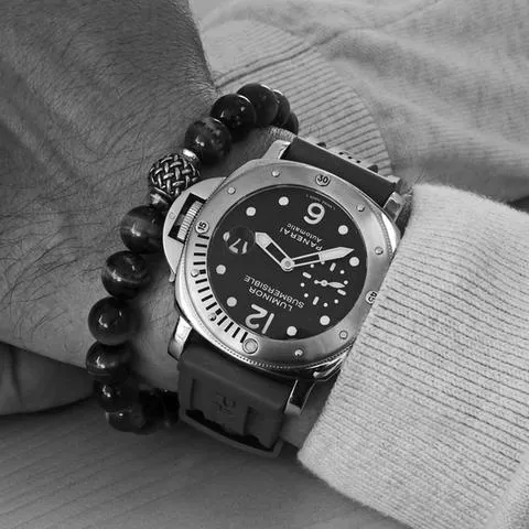 Panerai Submersible PAM 00024 44mm Stainless steel Black