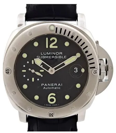 Panerai Submersible PAM 00024 44mm Stainless steel Black