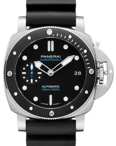 Panerai Submersible PAM 00683 42mm Steel Black