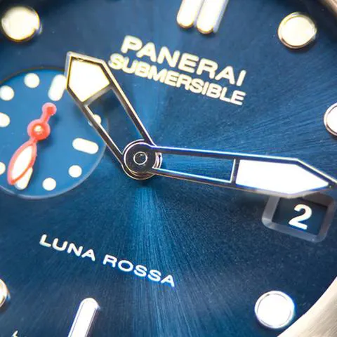 Panerai Submersible PAM 01391 44mm Stainless steel Blue 5