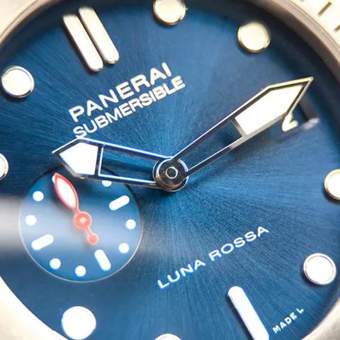 Panerai Submersible PAM 01391 44mm Stainless steel Blue 6