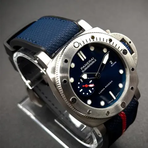 Panerai Submersible PAM 01391 44mm Stainless steel Blue 9