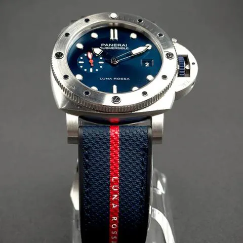 Panerai Submersible PAM 01391 44mm Stainless steel Blue 4