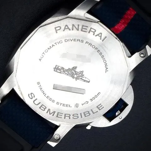 Panerai Submersible PAM 01391 44mm Stainless steel Blue 11