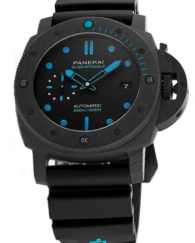 Panerai Luminor GMT Automatic PAM 01616 47mm Carbon fiber Black