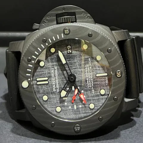 Panerai Submersible PAM01039 47mm Carbon fiber Gray