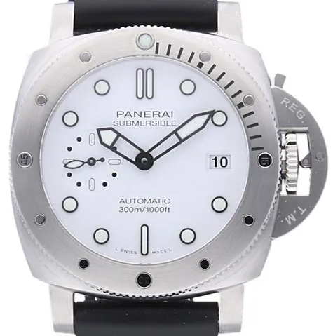 Panerai Submersible PAM02223 Stainless steel White