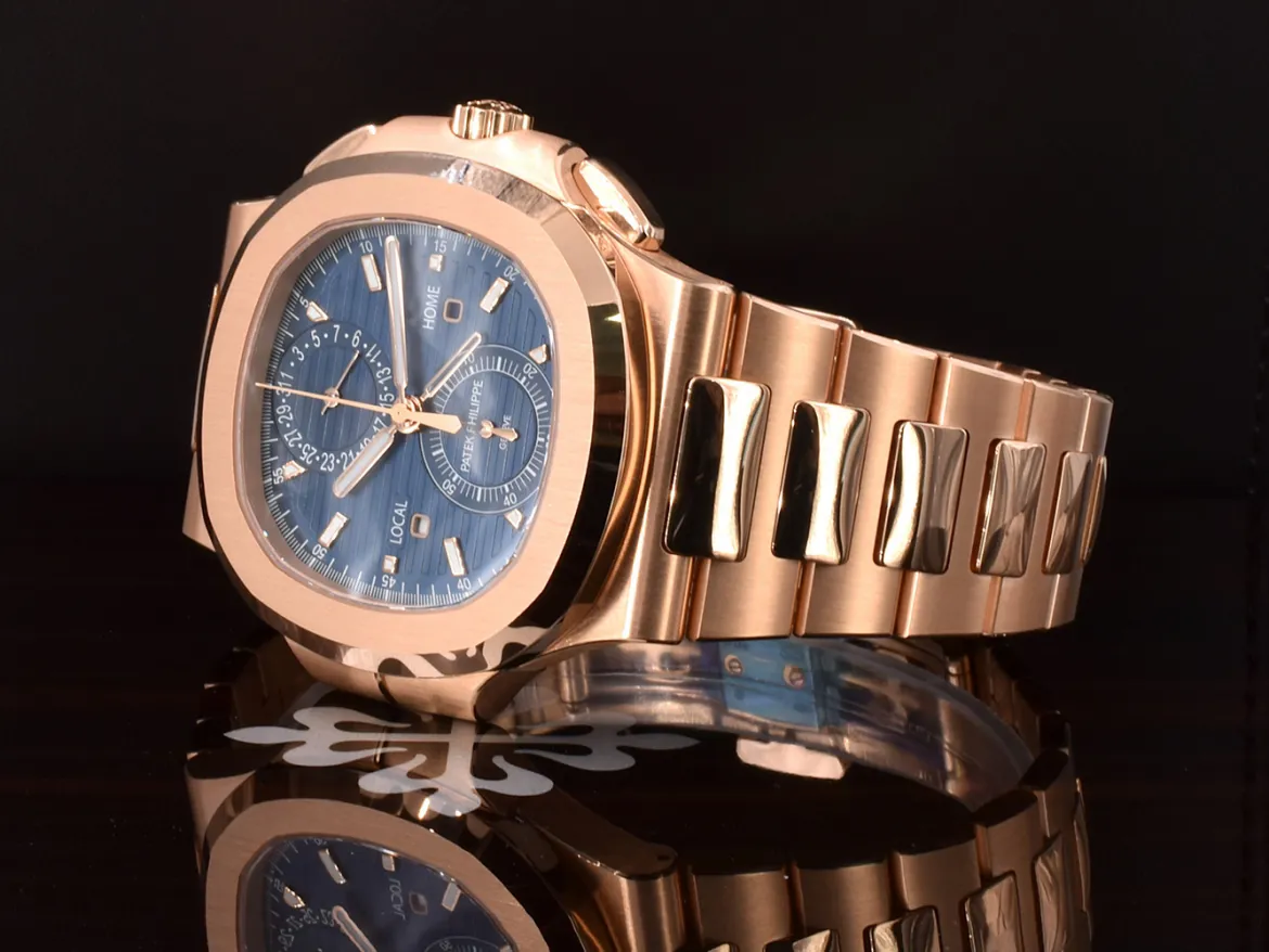 Patek Philippe Nautilus 5990/1R-001 40.5mm Rose gold Blue 1