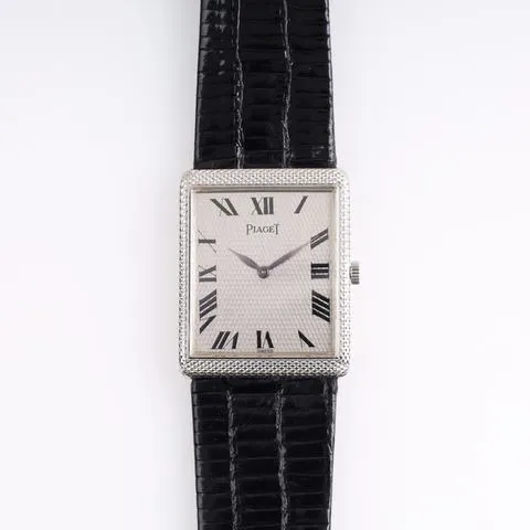 Piaget 9152 24mm White gold Silver 4