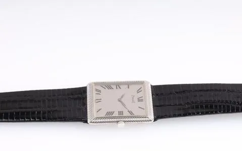 Piaget 9152 24mm White gold Silver 5