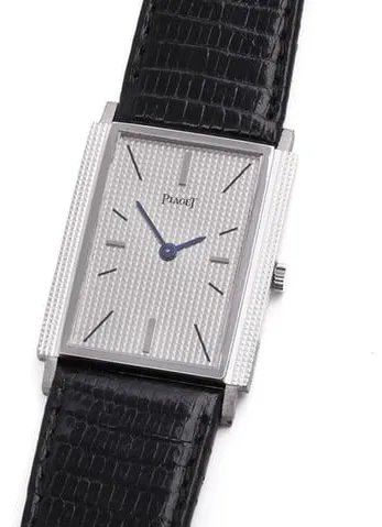 Piaget 9212 23mm White gold Gray