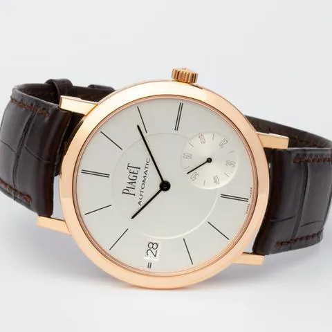 Piaget Altiplano G0A38131 40mm Rose gold Silver 5