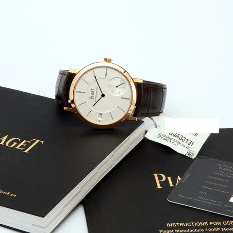 Piaget Altiplano G0A38131 40mm Rose gold Silver 1